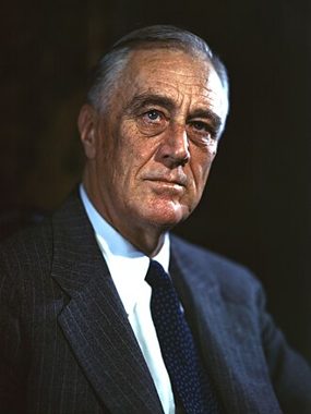 Photo of Franklin D. Roosevelt