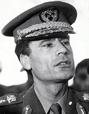 Photo of Muammar Gaddafi